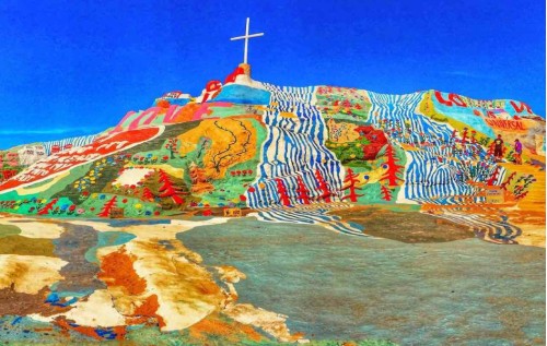Salvation Mountain – Núi Tình Yêu sặc sỡ giữa sa mạc California